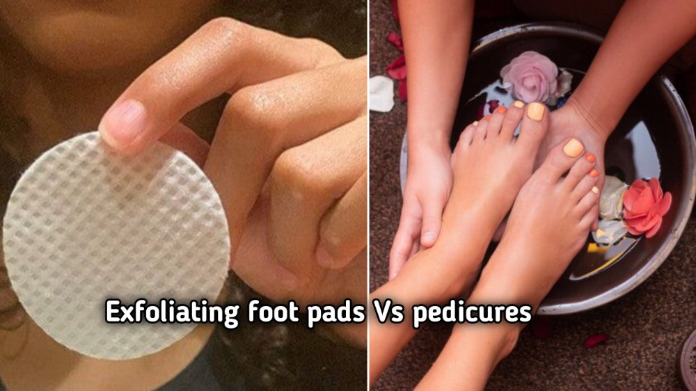 Exfoliating foot pads Vs. Pedicures for foot care