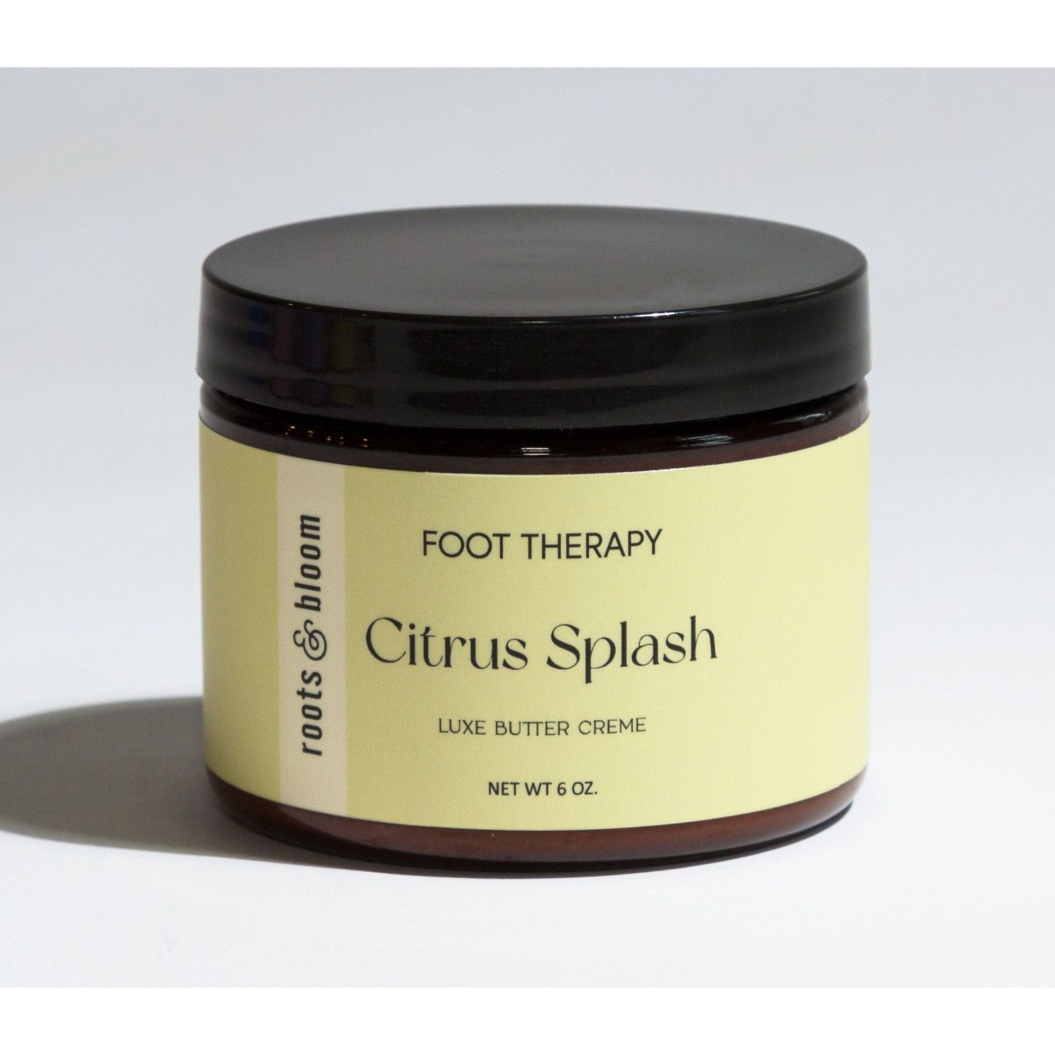 All Natural Citrus Luxe Butter Cream for Feet in 6 oz. jar